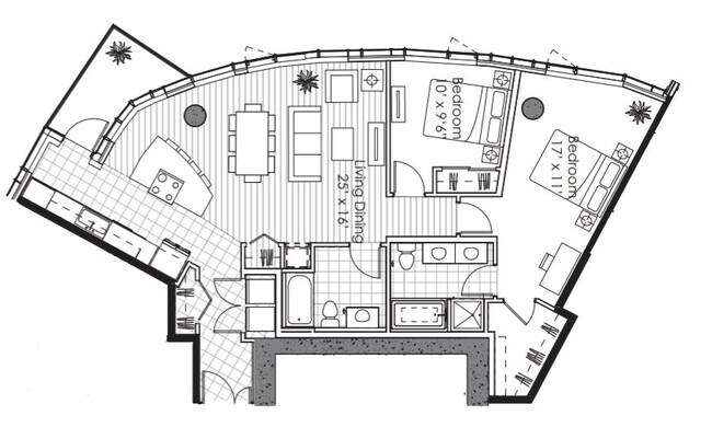 2x2 Panache F S-2013 floor plan